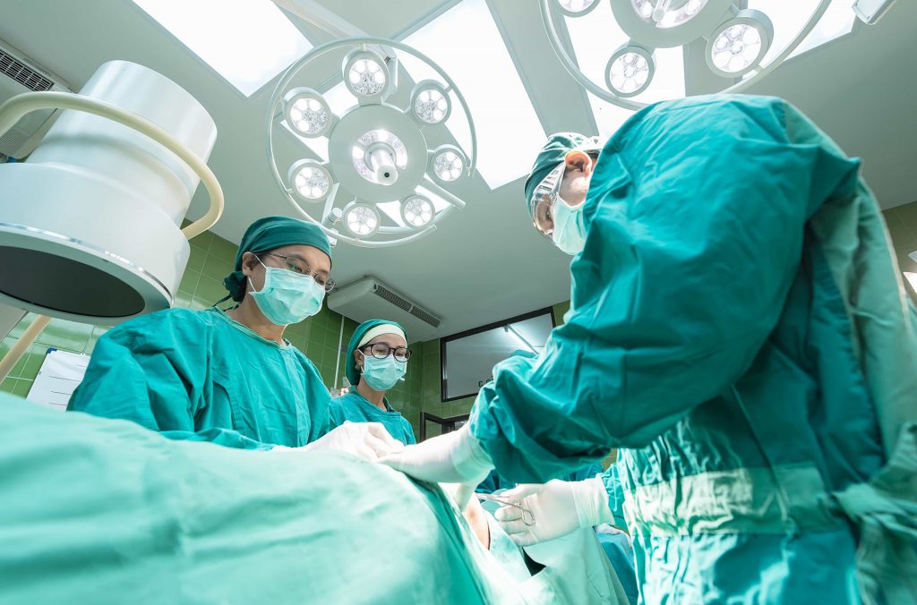 medical background image doctor in the surgery room